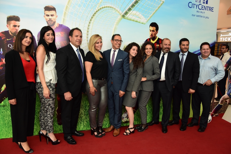 Gerard Pique,Sergio Busquets & Jordi Alba at CCBe